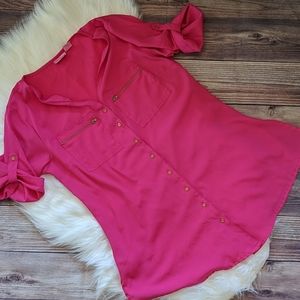 Times maternity button down shirt